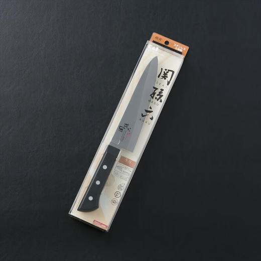 貝印关孙六萌黄系列牛刀AE-2902 /三德刀AE-2900切菜切肉刀菜刀刀具复合钢日本进口 商品图3