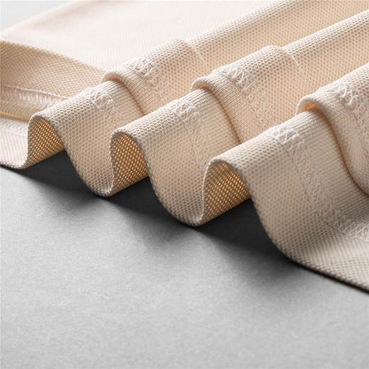 【高周波胸标】罗蒙春秋款男士仿丝光polo衫男商务男士polo衫T恤男 商品图7