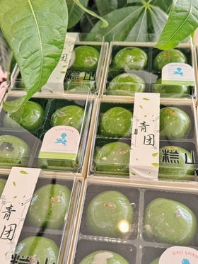 青团「口味齐全时接受备注不全时随机」【芋泥、肉松、红豆、黑芝麻、椰奶】12点出货