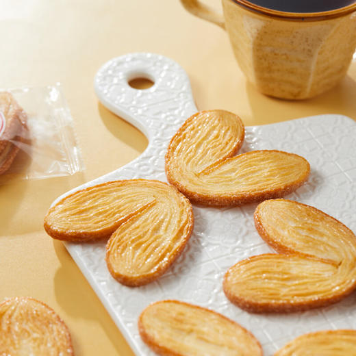 三立源氏蝴蝶酥饼120g/050944 用心烘烤麦香四溢精巧“蝴蝶形” 商品图2