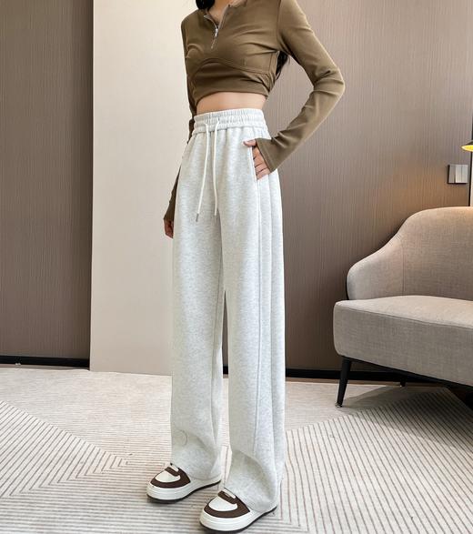 新款窄版镰刀裤卫裤 垂感直筒阔腿裤（4-304） 商品图2