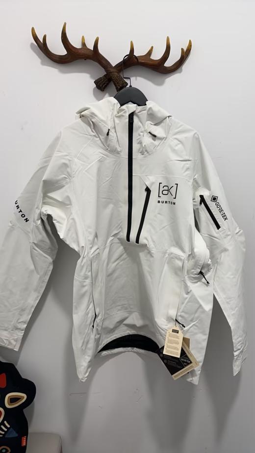 23/24BURTON雪服M AK GORE VCTY ANRK STOUT WHITE 商品图5