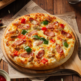 【热卖】德式烤肉BBQ披萨（9英寸）