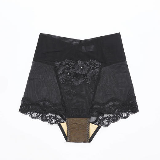 【99元2条，数量拍2】高级网纱轻透女士内裤中高腰性感微压收腹内裤k901-k3/K4 商品图5