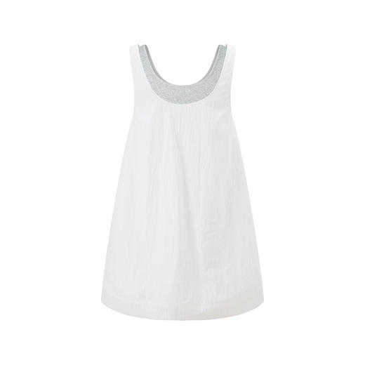 HL2DSSDR2033 假两件钉珠背带裙 商品图1