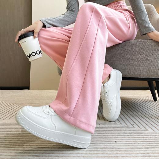 新款窄版镰刀裤卫裤 垂感直筒阔腿裤（4-304） 商品图6