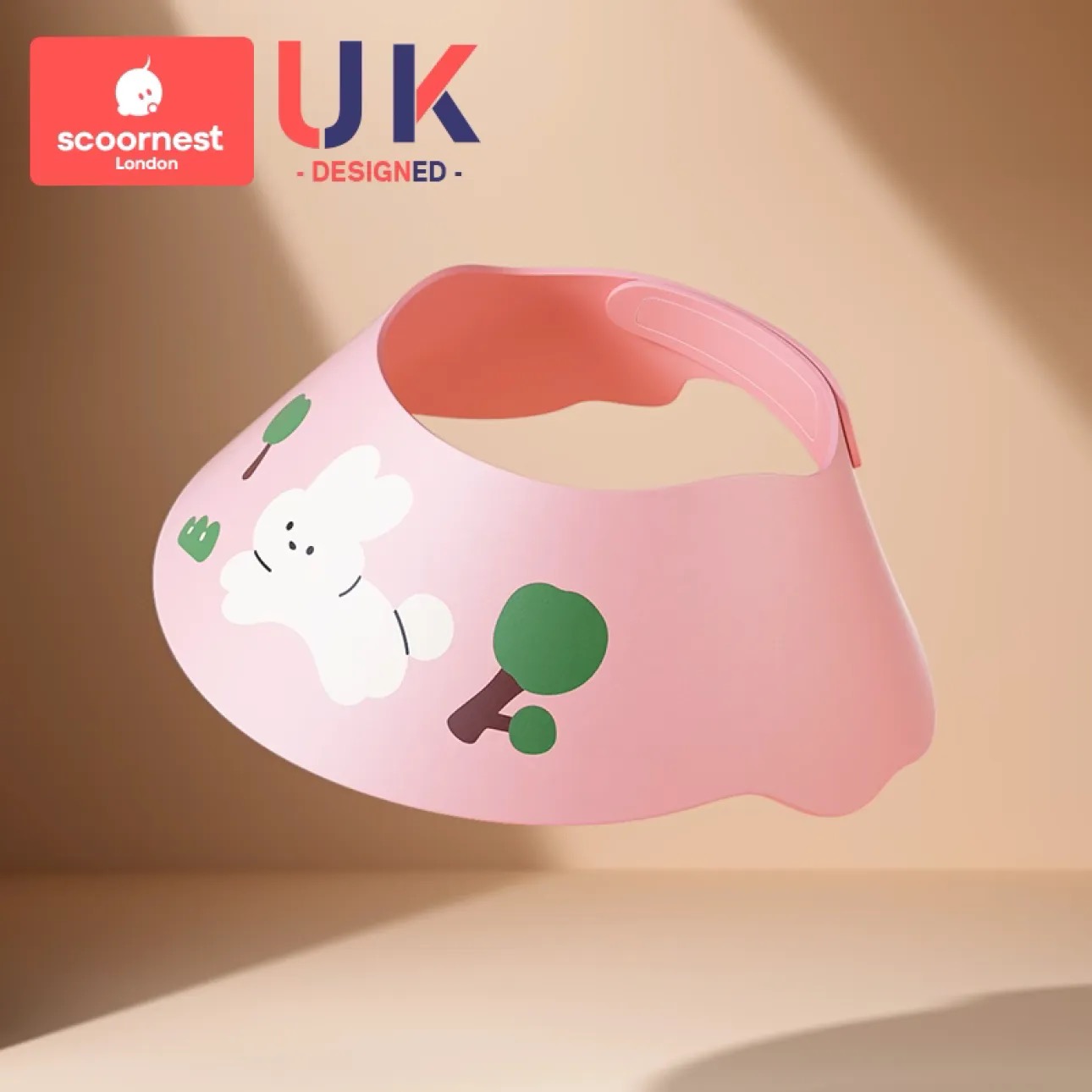 【积分商城】科巢儿童洗头挡水帽幼婴儿婴幼儿宝宝洗澡神器护耳小孩防洗发浴帽可调节