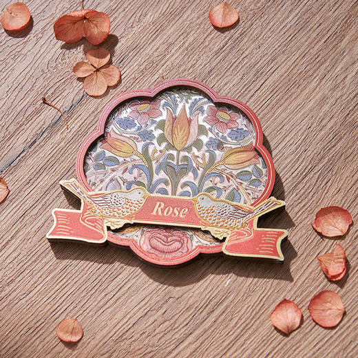 V&A博物馆威廉莫里斯系列玫瑰 沃尔特克兰系列凤头鹦鹉和石榴 冰箱贴 商品图1