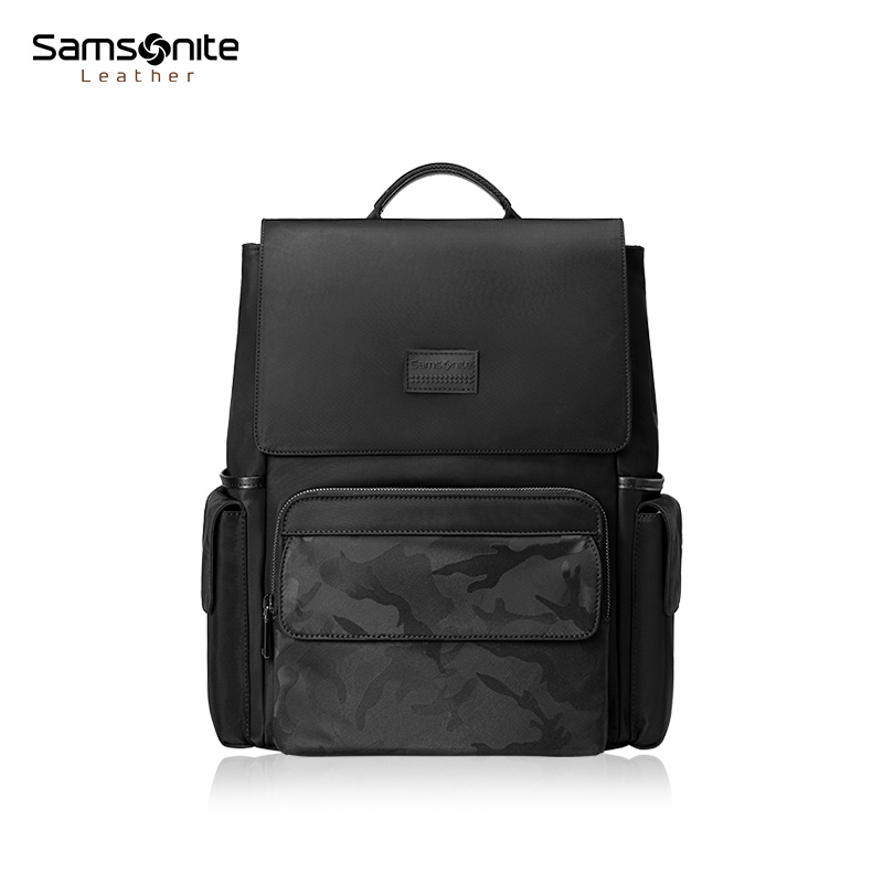 新秀丽FANNA系列时尚翻盖双肩包NV2*004