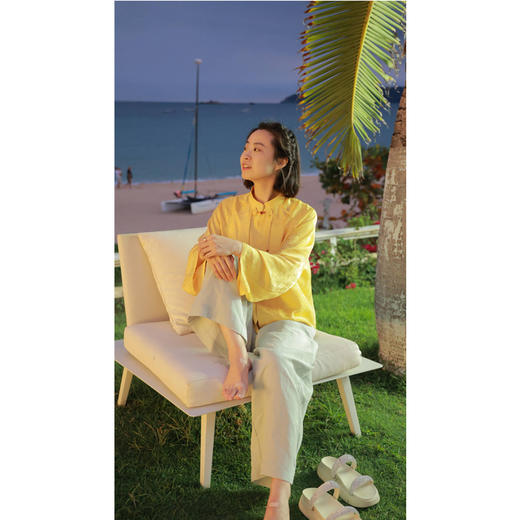 【春满人间系列】衬衫（24710101-黄栗留） 商品图4