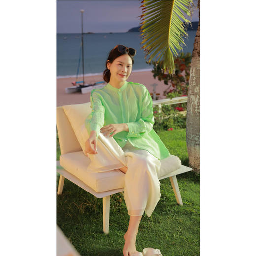 【线上专属】【陌上花系列】衬衫（24710204-天缥） 商品图1