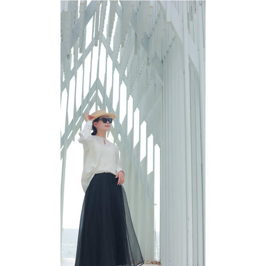 【抖音专属】【春思系列】飘纱半裙（24706145獭见） 商品图1