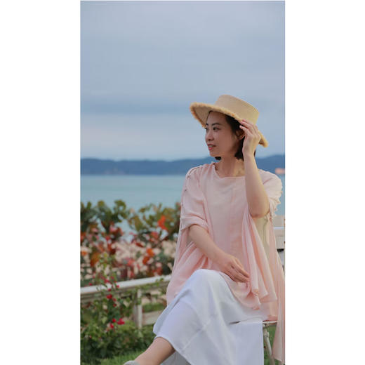 【抖音专属】【春满人间系列】衬衫（24708072-弗肯红） 商品图2