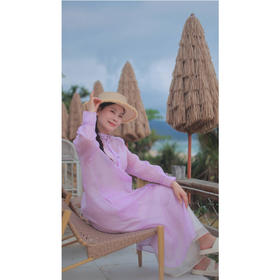  【2026东衣作】【光影流萤系列】立领连衣裙（24707235昌荣）