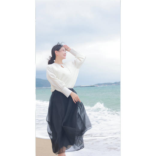 【抖音专属】【春思系列】飘纱半裙（24706145獭见） 商品图2