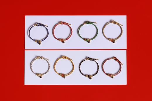 XYZT0554-0°八大守护绳手链+钛钢裸眼楞严咒 商品图1