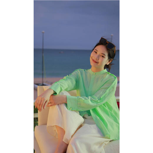 【线上专属】【陌上花系列】衬衫（24710204-天缥） 商品图0