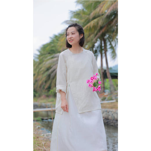 【抖音专属】【春思系列】套头衫（24708168凝脂） 商品图0