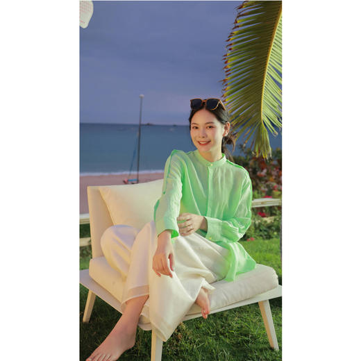 【线上专属】【陌上花系列】衬衫（24710204-天缥） 商品图4