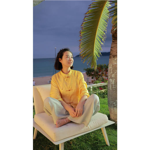 【春满人间系列】衬衫（24710101-黄栗留） 商品图2