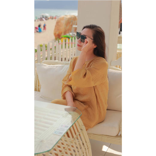 【线上专属】【陌上花系列】连衣裙（24707352-秋香） 商品图4