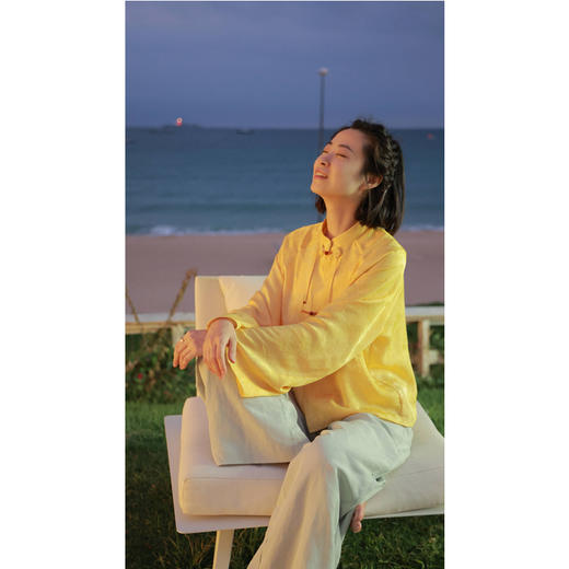 【春满人间系列】衬衫（24710101-黄栗留） 商品图3