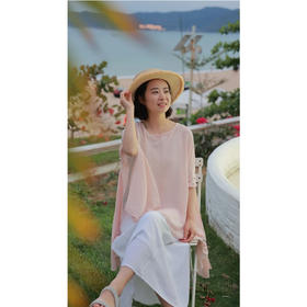 【抖音专属】【春满人间系列】衬衫（24708072-弗肯红）