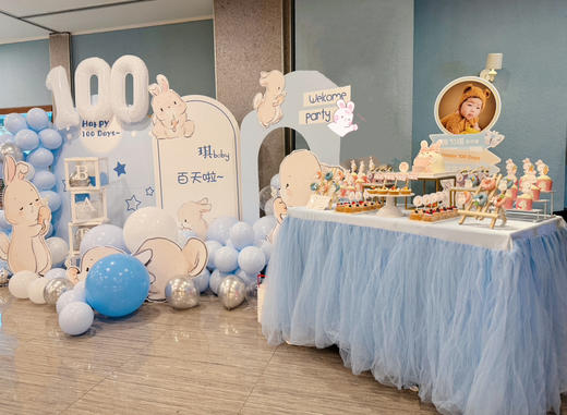 宝宝周岁宴甜品台 商品图6
