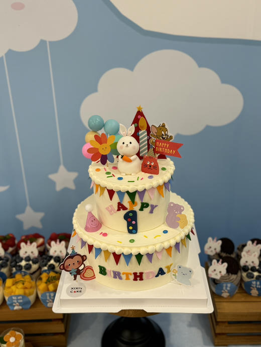 宝宝周岁宴甜品台 商品图5