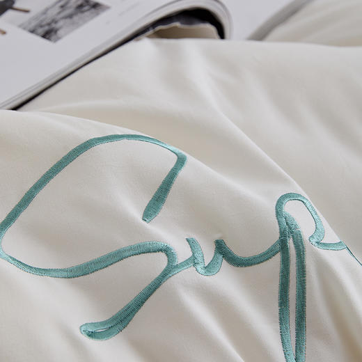 自然醒安娜公主A类刺绣立体边云柔大豆被冬被棉被芯加厚保暖空调春秋被FM 商品图5