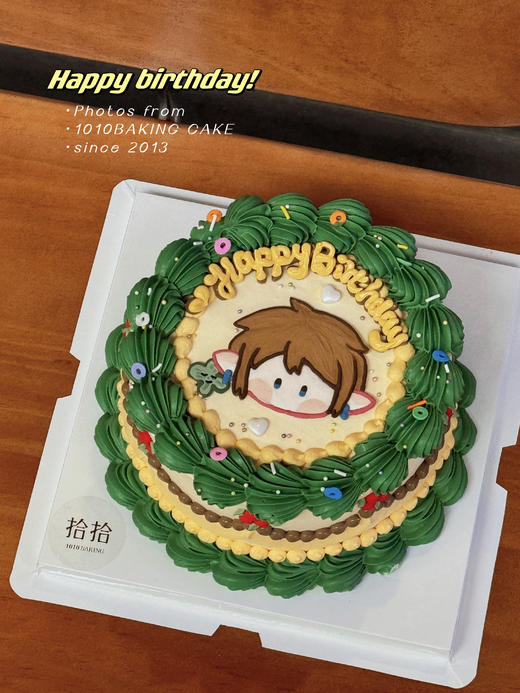 「塞尔达林克·游戏主题」手绘蛋糕·100%动物奶油（附图6寸·提前3天预订） 商品图3