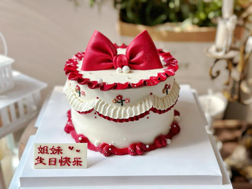 蝴蝶结蛋糕 商品图2