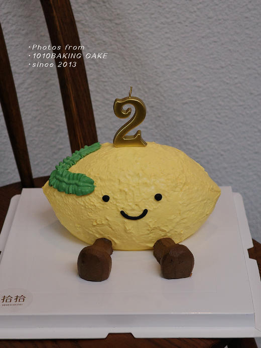 「Jellycat·柠檬小可爱」岁数可改·翻糖巧克力·100%动物奶油（附图6寸造型·提前3天预订） 商品图2