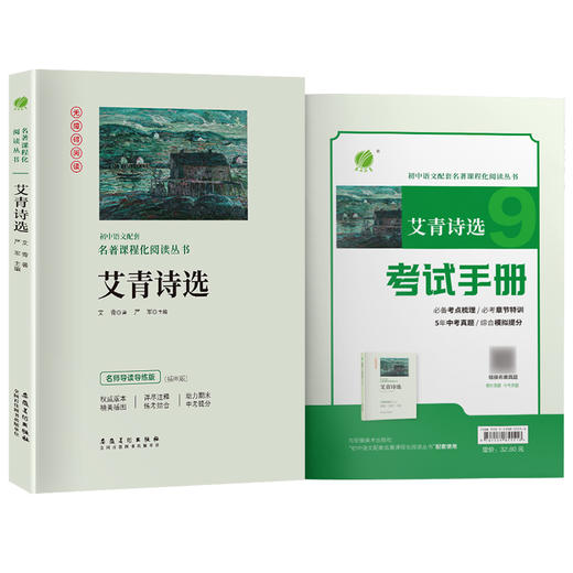 艾青诗选【九年级上】初中语文配套名著课程化阅读丛书 商品图4