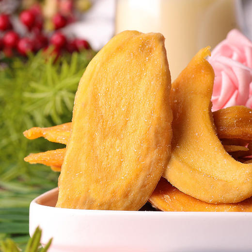 芒果干80g*5 袋 果脯蜜饯干 零食小吃休闲食品 商品图1