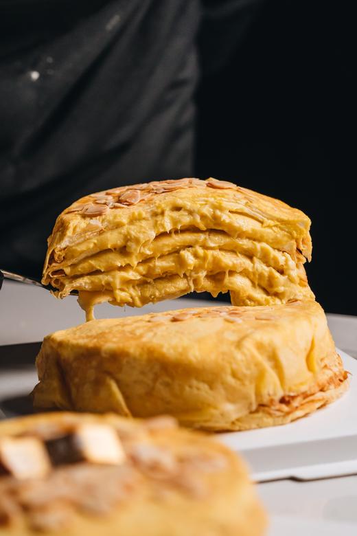 【小虎镇店爆款】猫山王榴莲千层蛋糕 商品图2