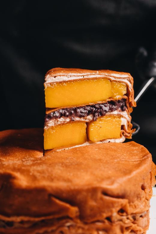 【小虎镇店爆款】泰奶血糯米芒果千层蛋糕 商品图4