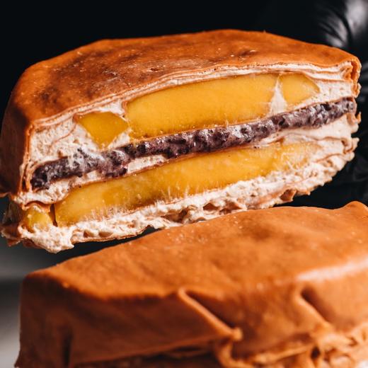 【小虎镇店爆款】泰奶血糯米芒果千层蛋糕 商品图1