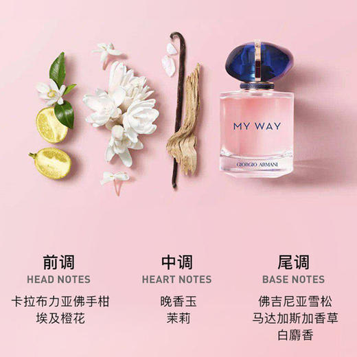 阿玛尼MYWAY自我无界香水30m/50m/90ml 木质花香调 持久留香女士香水【CDF】 商品图3