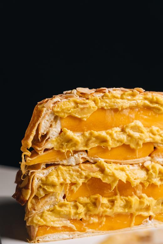 【小虎镇店爆款】芒果榴莲千层蛋糕 商品图3