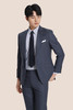 callisto熔岩灰精选丝羊毛西服 ASBWJ055C GY 商品缩略图1