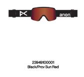 23/25ANON雪镜LB NESA BLACK/PRCV SUN RED 商品图0