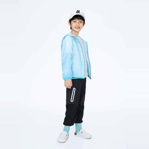 【实体店同款】男女童户外防晒服凉爽薄外套新款安奈儿童装AM415525 商品图6