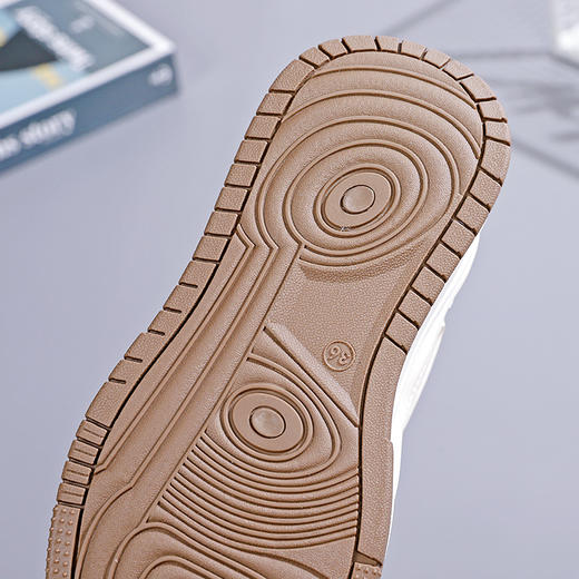 万沃厚底小白鞋女增高板鞋（4-312） 商品图13