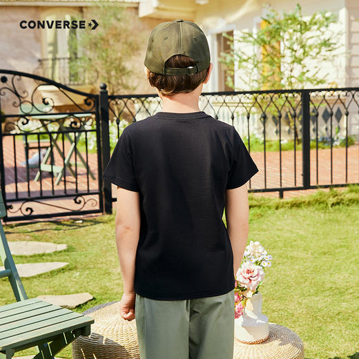 CONVERSE 夏 大童 小童 短袖T恤 CNVB-TE-6500 商品图7