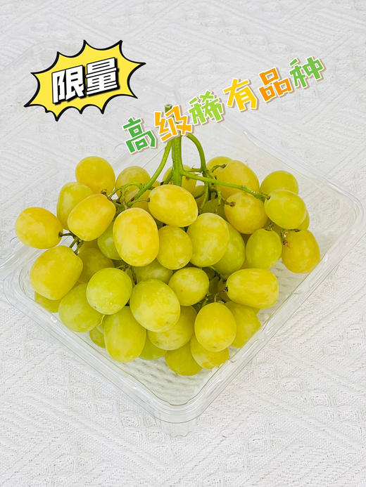 智利空运✈️棉花糖青提，打开盒就是甜甜的清香！果香味浓，带有一股棉花糖的味道 商品图1