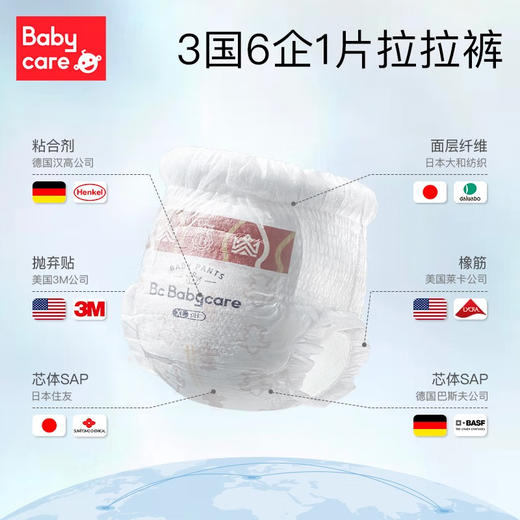 Babycare皇室狮子王国弱酸拉拉裤L码 商品图4