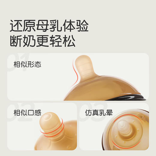 thyseed世喜断奶奶瓶（10个月以上）240ml（带手柄） 商品图2