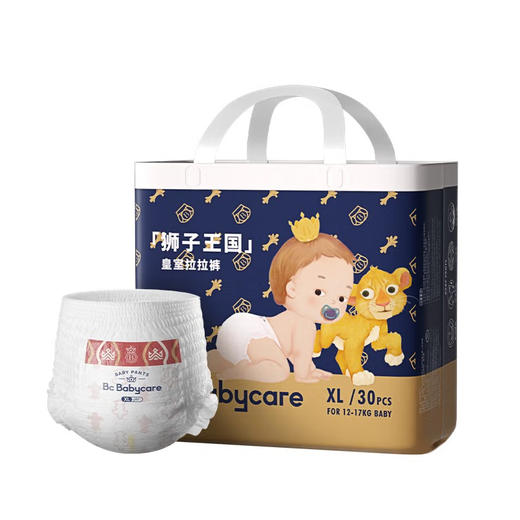 Babycare皇室狮子王国弱酸拉拉裤XL码 商品图0