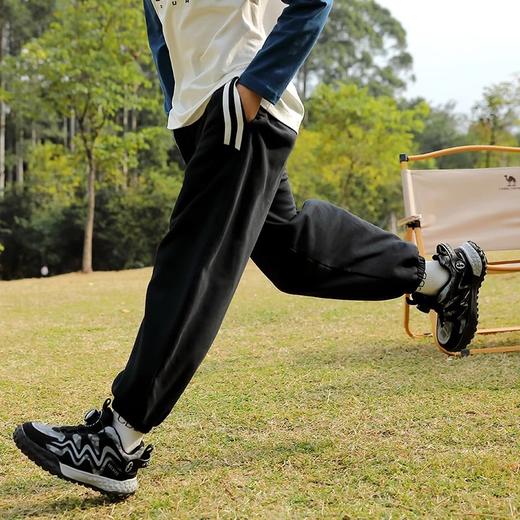 【2024新款】龙之涵 亲子款“小格雷”休闲运动卫裤 中大童毛圈布休闲裤 婴幼儿A类标准 100-185码2色可选 商品图13